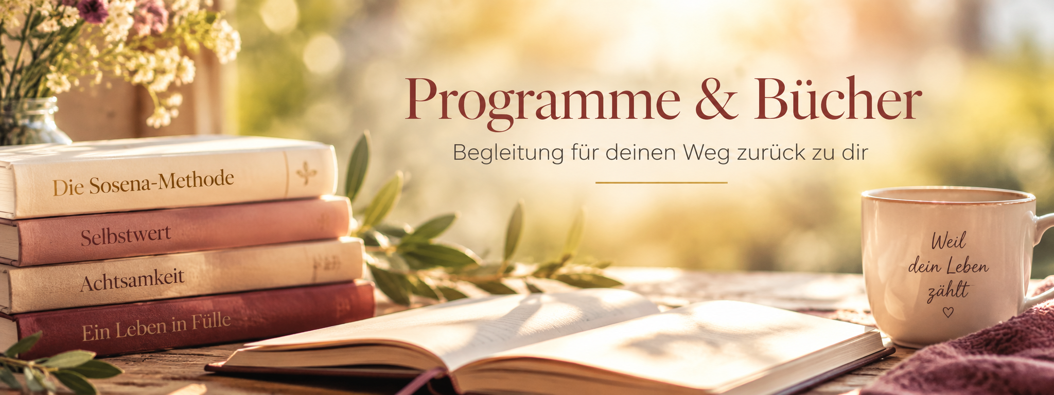 Programme, Bücher und Selbstlernprogramme der Sosena-Methode
